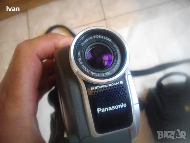 ДВД ВИДЕО КАМЕРА PANASONIC DVR-D 150 DVD VIDEO CAMERA MULTI FORMAT RECORDING ОТЛИЧНА ПОЧТИ НОВА, снимка 9 - Камери - 51001035
