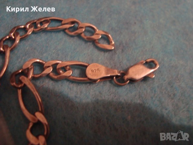 СРЕБЪРНА КЛАСИЧЕСКА ГРИВНА СРЕБРО 925 КАРТИЕ ПЛЕТКА 25618, снимка 8 - Гривни - 35702608