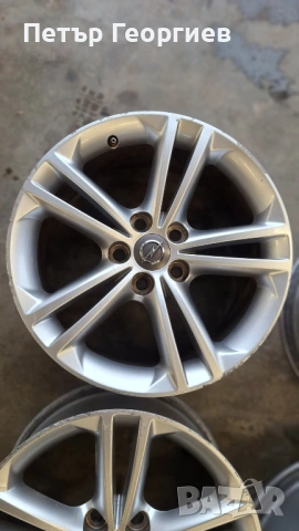 ОРИГИНАЛНИ АЛУМИНИЕВИ ДЖАНТИ ЗА ОПЕЛ ИНСИГНИЯ -5х120х67-18 цола, снимка 3 - Гуми и джанти - 53274153