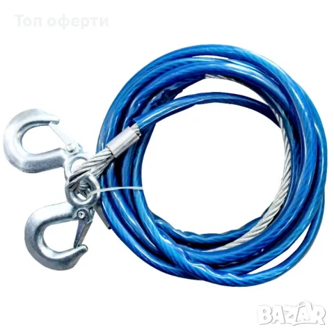Въже за теглене (метално) - 5 тона, 8 тона, снимка 2 - Аксесоари и консумативи - 49302155