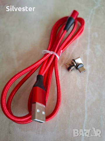 USB магнитни кабели за зареждане на телефон, 1 и 3м., снимка 8 - USB кабели - 47207940