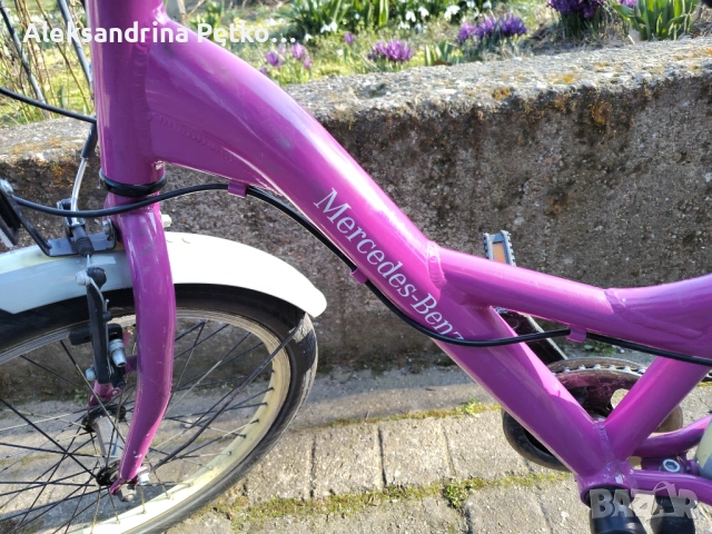 Детски велосипед колело Mercedes Benz, снимка 3 - Велосипеди - 53864874