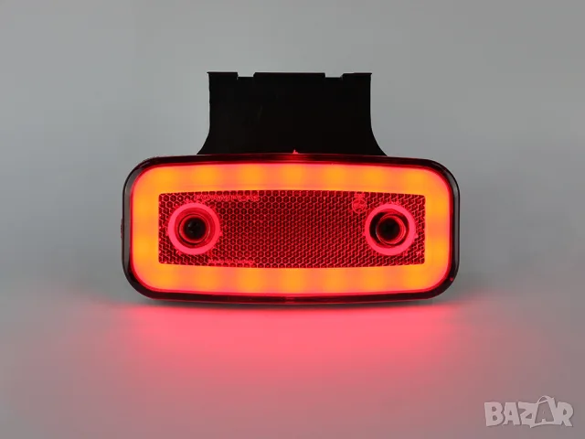 NEON висящ LED габарит 12-24V с червена светлина