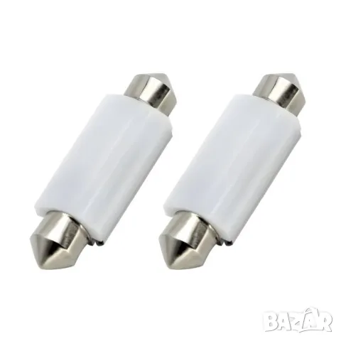LED крушки софитни 41mm 12-24V 2 броя