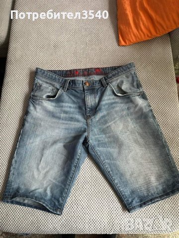Мъжки къси дънкови панталони Tom Tailor, снимка 3 - Къси панталони - 41191822