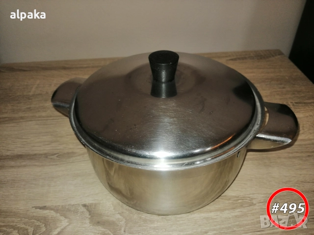 Продавам руска 3-литрова тенджера алпака, 22/12см