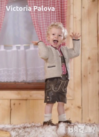 Луксозно детско яке/ жилетка унисекс  GEIẞENPETER TRACHTENMODE, снимка 16 - Детски якета и елеци - 51041906