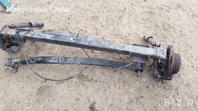 Заден мост с ресори и амортисьори за бус  Citroen,Fiat 2018г