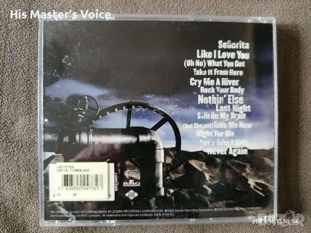 Justin Timberlake - Justified  CD, снимка 2 - CD дискове - 48330552