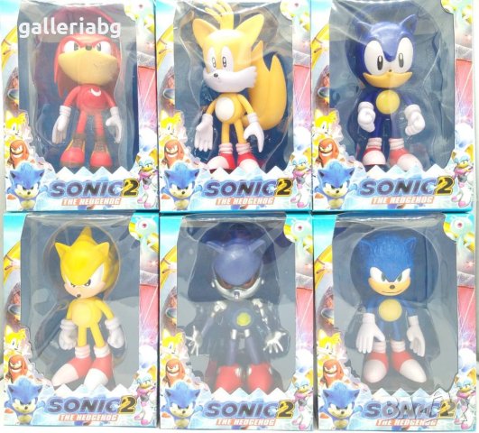 Фигурки на Соник (Sonic the Hedgehog)
