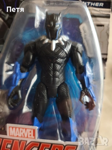 Marvel 2 action figures, Black panther and Iron Man, снимка 3 - Фигурки - 53221630