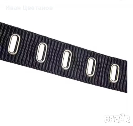 Мъжки колан от плат с метална сплав – дизайнерски, здрав и стилен, снимка 3 - Колани - 50181584