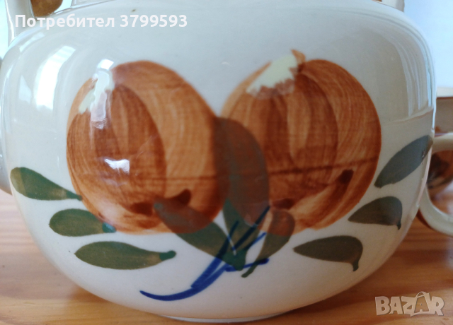 Китайски чайник с 4 чашки от 70г , снимка 3 - Сервизи - 44744722