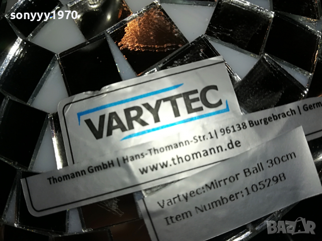 ДИСКО ТОПКА 30СМ 0304221730, снимка 2 - Ресийвъри, усилватели, смесителни пултове - 36329762