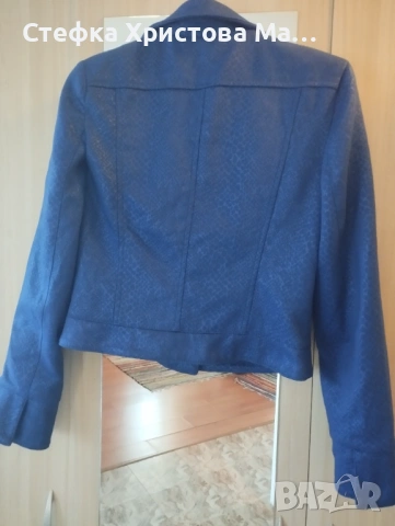 Късо яке тип сако размер М , снимка 3 - Якета - 53507973