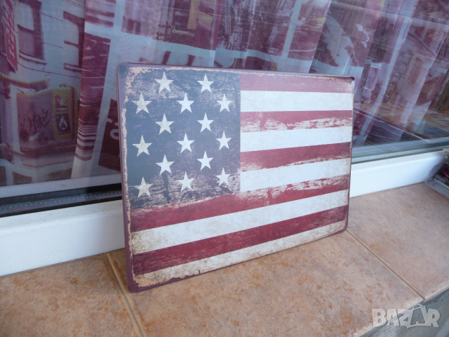 Метална табела разни USA Съединени американски Щати знаме САЩ, снимка 2 - Декорация за дома - 44751884