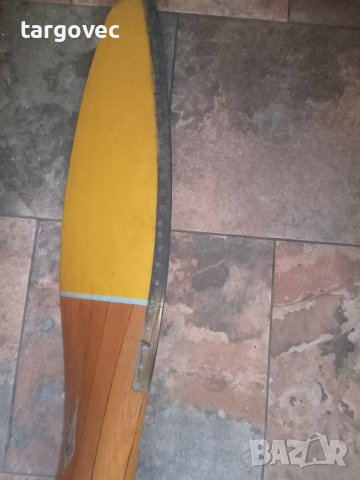  Стара дървена самолетна перка пропелер витло, снимка 4 - Антикварни и старинни предмети - 40576792