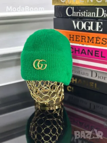 Gucci дамски зимни шапки различни цветове , снимка 3 - Шапки - 48250895