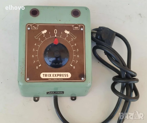 Трансформатор за влакчета TRIX EXPRESS, снимка 3 - Друга електроника - 50782047