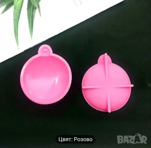 Молд топка полусфера за коледни играчки , снимка 3 - Форми - 48164301