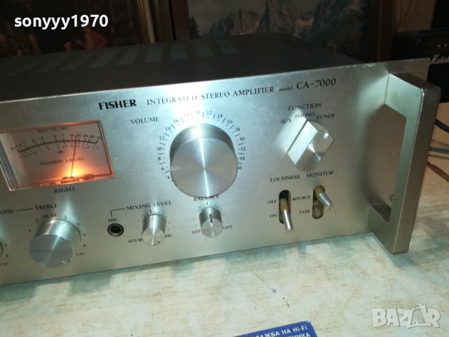 fisher 2106230742, снимка 2 - Ресийвъри, усилватели, смесителни пултове - 41303630