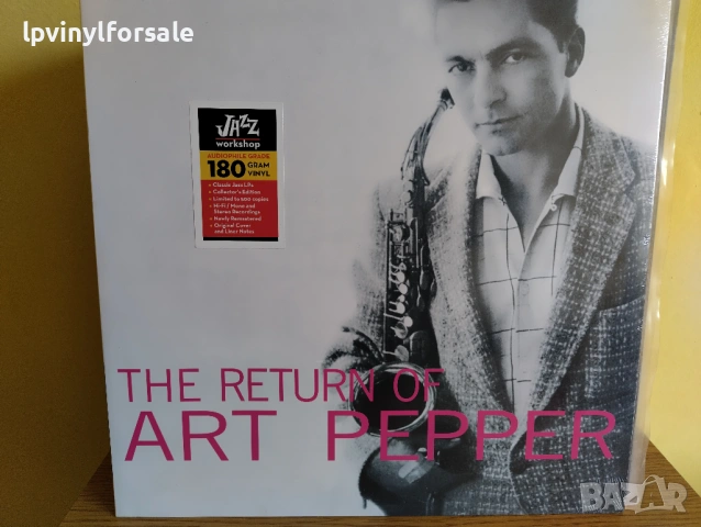 Art Pepper – The Return Of Art Pepper  Cool Jazz, Bop 