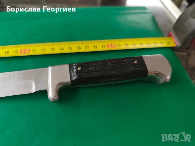 Български нож еделвайс , снимка 3 - Ножове - 53227837