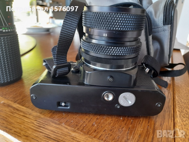 Фотоапарат Chinon CM-4s и 2 обектива Chinon 28-50mm Super Paragon 75-200mm, снимка 6 - Фотоапарати - 52959186