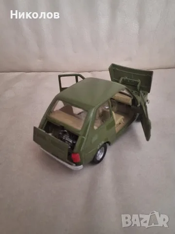 FIAT 126 1/25 POLISTIL , снимка 3 - Коли, камиони, мотори, писти - 55873202
