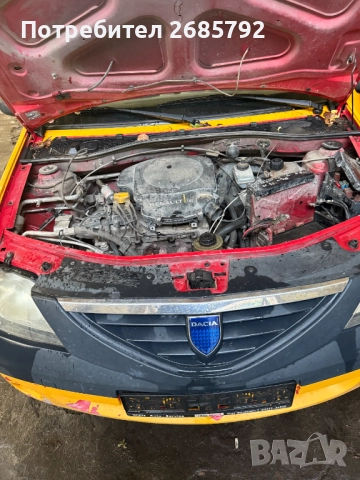 Дачия Логан 1.6 MPI 87 к.с. 2008 г. на части, снимка 6 - Автомобили и джипове - 51938047
