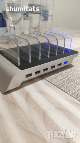 Зарядна станция за 6 телефона/таблета/ и др. 5V 10,2 A 51W