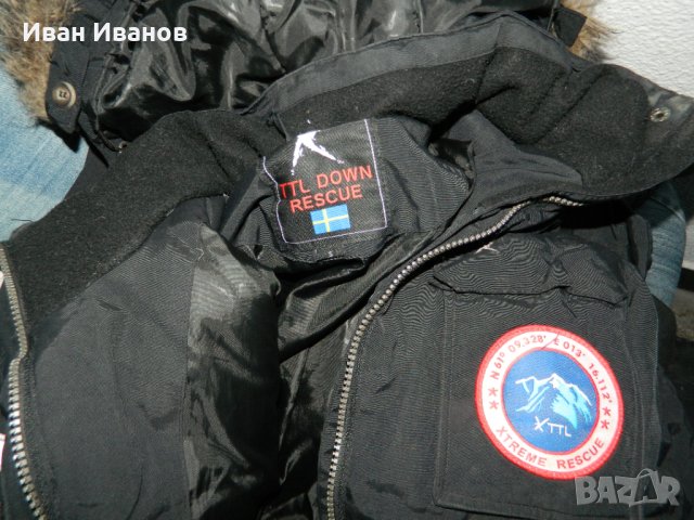 пухено  яке  TTL Down Rescue   размер S, снимка 7 - Якета - 34728530