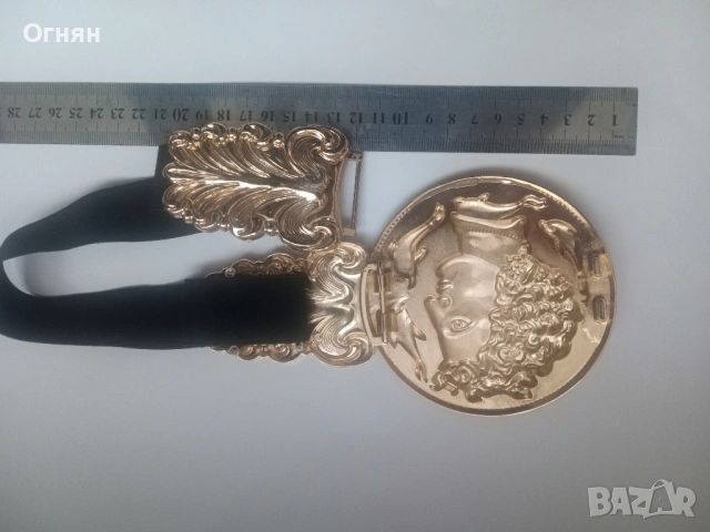 Колан за дама, пафта с лик, снимка 6 - Колани - 53305694