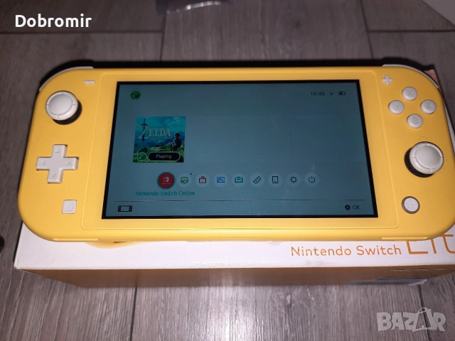 Nintendo Switch Lite Жълто, снимка 5 - Nintendo конзоли - 53317554