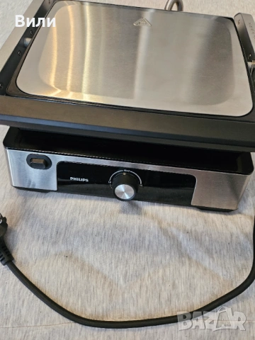 Контактен грил Filips, снимка 5 - Скари - 53333774