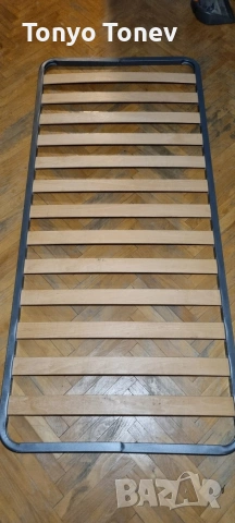 Легло 190х90 с поматрачна рамка и матрак, снимка 6 - Спални и легла - 53645382