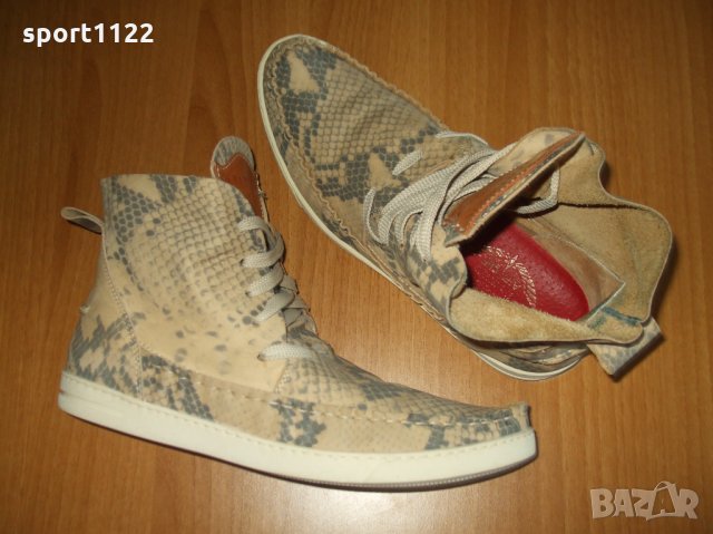 N40 El Vaguero Italy/дизайнерски мокасини, снимка 9 - Дамски боти - 34382058