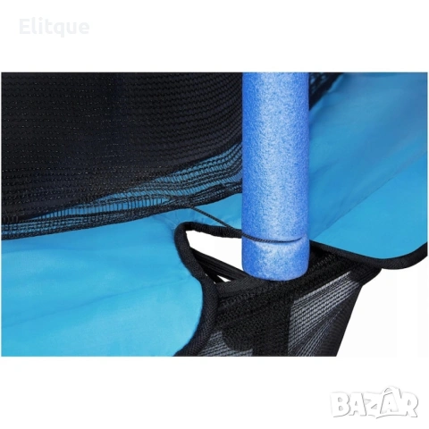 Мини батут с мрежа за безопасност – Компактен и забавен избор за деца, снимка 12 - Други стоки за дома - 53059900