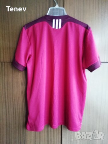 Латвия Adidas оригинална футболна тениска фланелка Latvia , снимка 2 - Тениски - 42636356