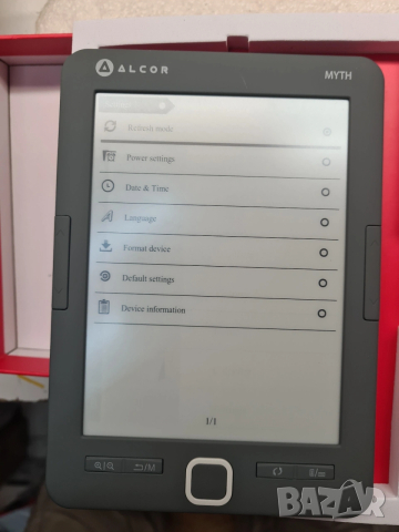 електронна книга Alcor MYTH, снимка 5 - Електронни четци - 53143780