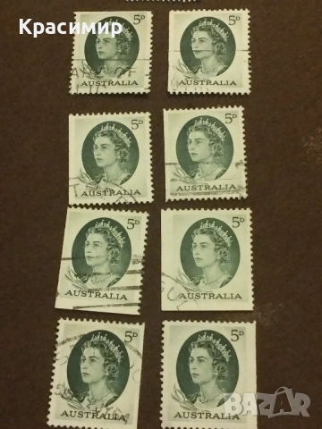 Австралия -Елизабет 1963 г Без Перфорация., снимка 6 - Филателия - 52369877