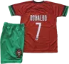Светло син Детски Екип CR7 RONALDO Реал Мадрид Футболист 2025г Комплект с чорапи, снимка 3