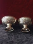 2 бр.Среърни чаши(купи) за десерт или други храни-сребро 800,вътрешна позлата,3 евро на грам, снимка 2