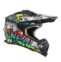 Мотокрос каска O'NEAL 2SERIES RANCID BLACK/WHITE, снимка 2
