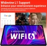 Android 14 таблет 10.1 инча, 20GB RAM 128GB ROM 1TB разширяема памет, осемядрен процесор, снимка 4