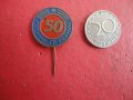 Знак значка 50 години Перник, снимка 1