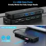 USB-C docking станция 11-в-1 за лаптоп с Dual 4K HDMI, Gigabit Ethernet и USB/USB-C портове, снимка 4