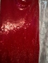 Червена пола с пайети, снимка 2