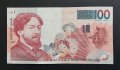 Банкнота . Белгия. 100 белгийски франка. 1995 - 2001 година. Нова банкнота., снимка 1