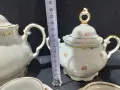 Стар български порцелан чаши за кафе чайник захарница латиера , снимка 13